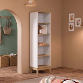 Hanah Home Etto - Mm1.44.05.U1 Estantería Madera y Roble Blanco